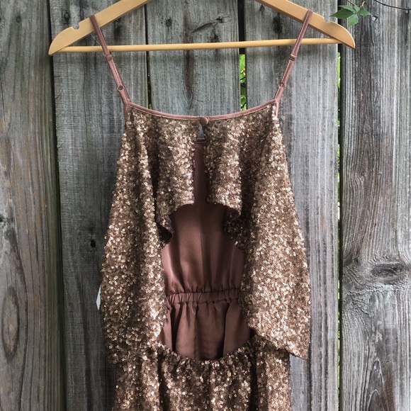 NEW Free People Sunkissed Sequin Mini Dress - Picture 11 of 16